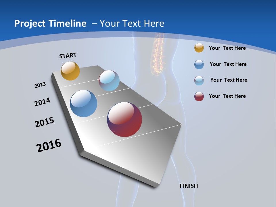 Render Arm Chest PowerPoint Template