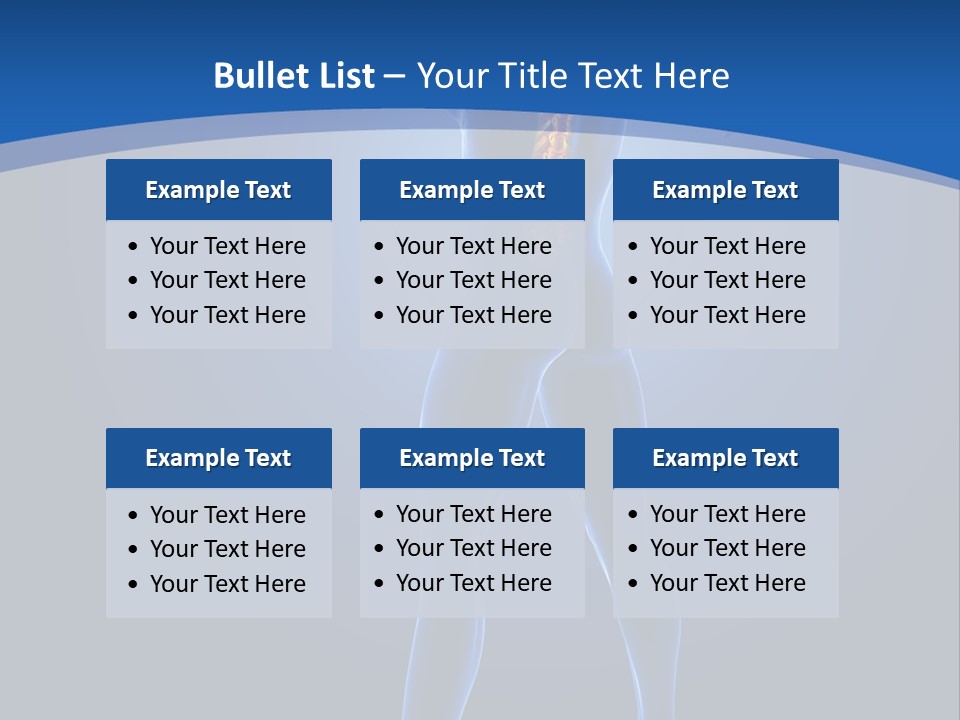 Render Arm Chest PowerPoint Template