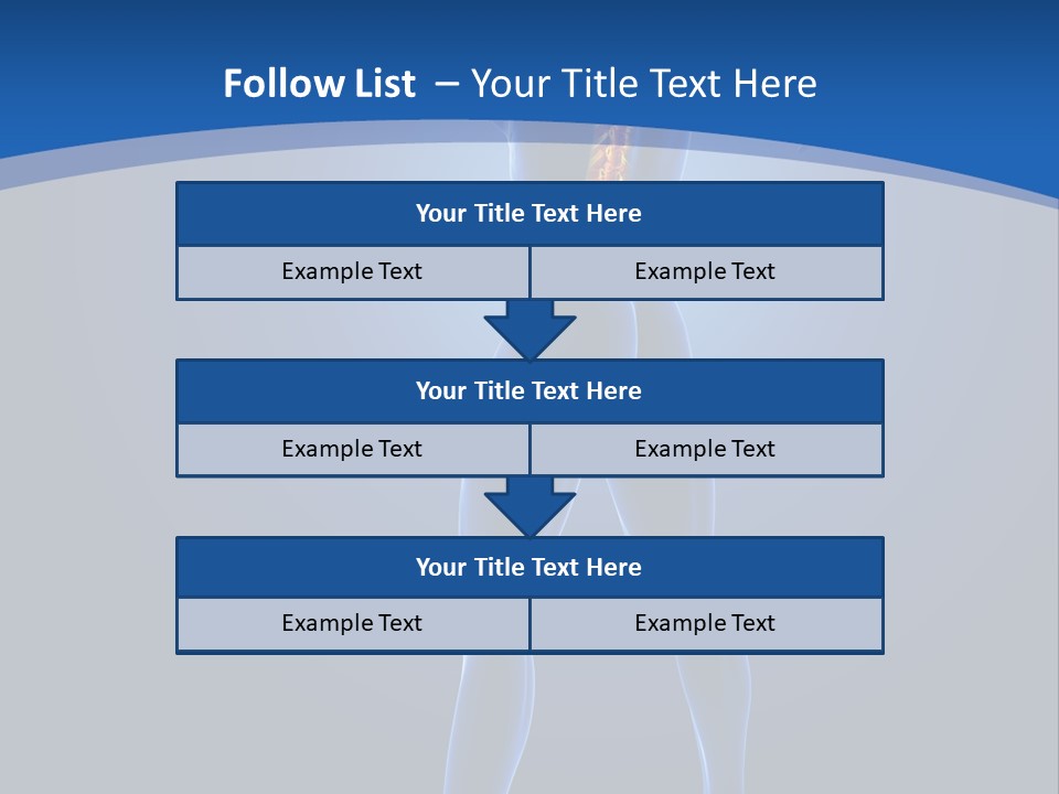 Render Arm Chest PowerPoint Template