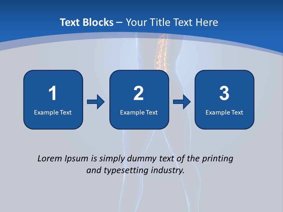 Render Arm Chest PowerPoint Template