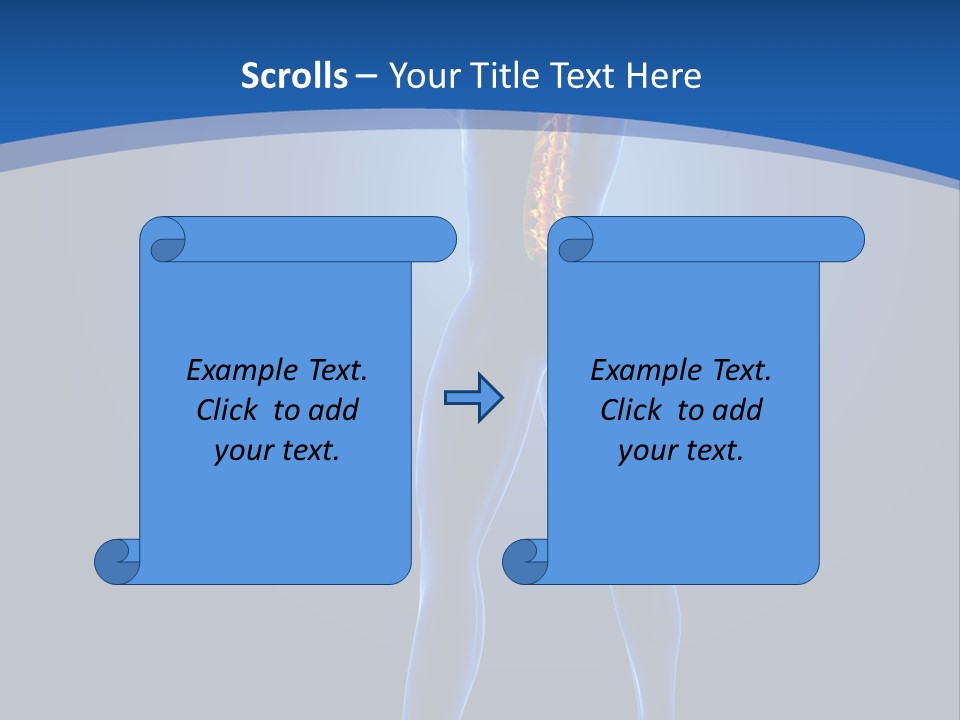 Render Arm Chest PowerPoint Template