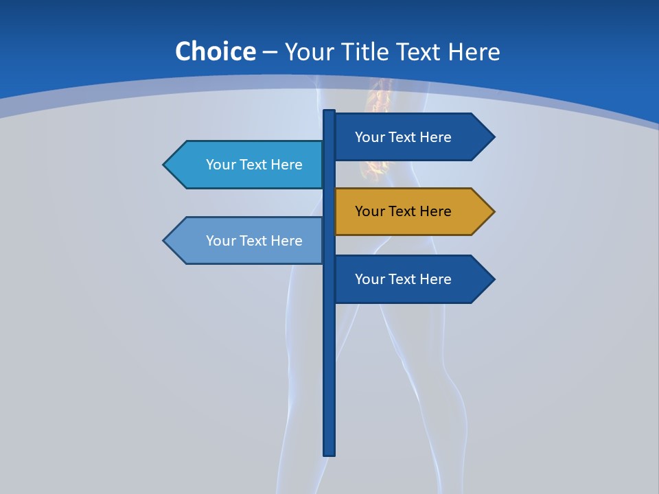 Render Arm Chest PowerPoint Template