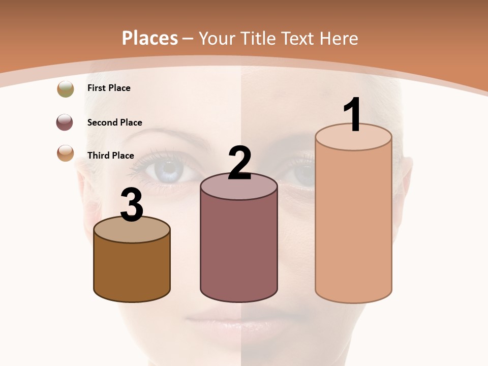 Skincare Person Y PowerPoint Template