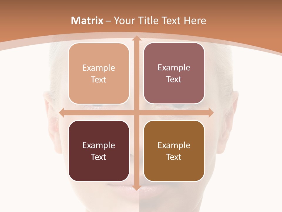 Skincare Person Y PowerPoint Template