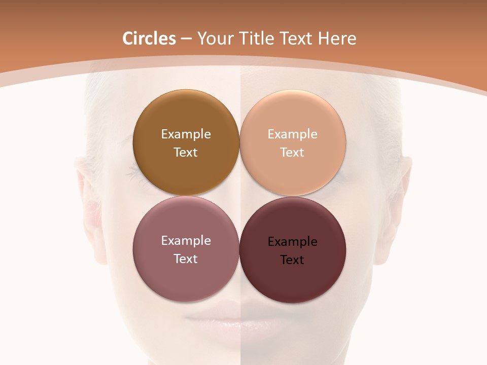 Skincare Person Y PowerPoint Template