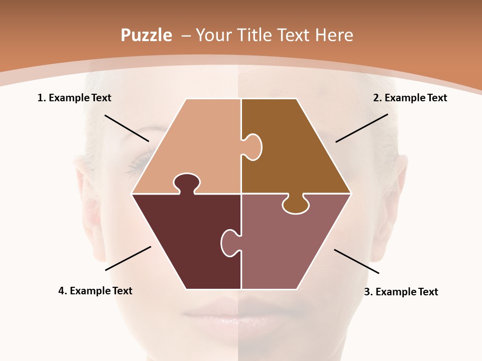 Skincare Person Y PowerPoint Template