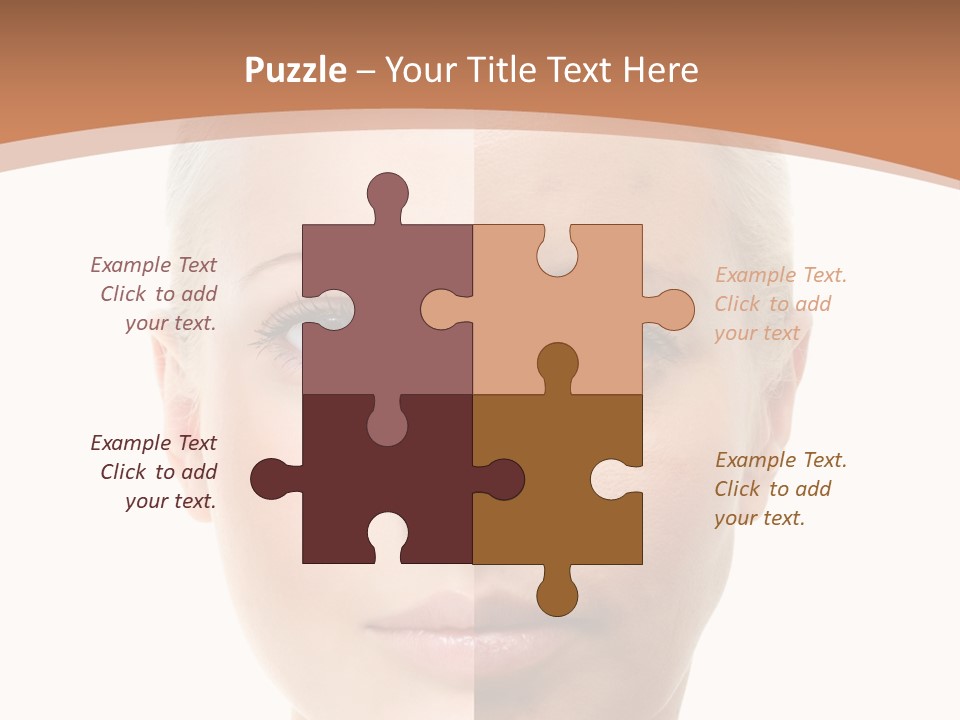 Skincare Person Y PowerPoint Template