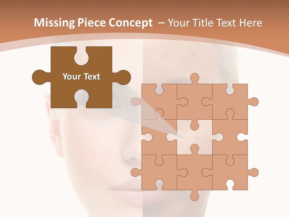 Skincare Person Y PowerPoint Template