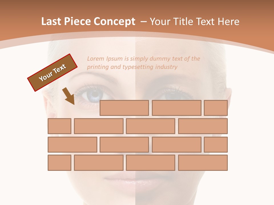 Skincare Person Y PowerPoint Template