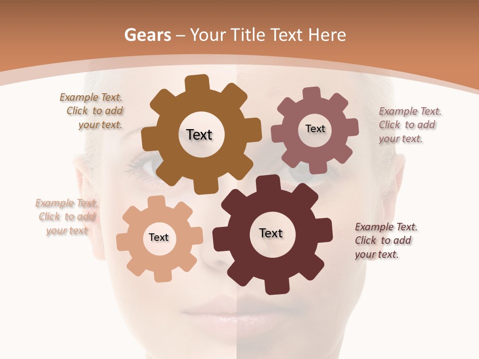 Skincare Person Y PowerPoint Template