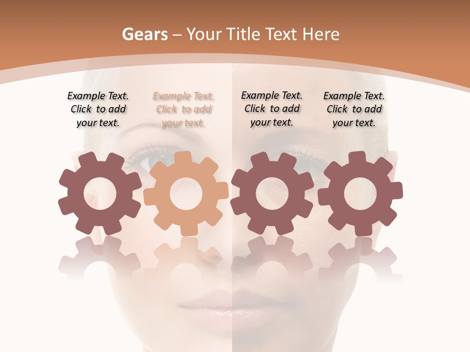 Skincare Person Y PowerPoint Template