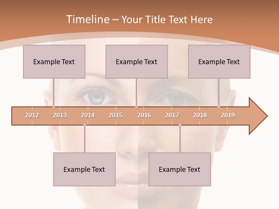 Skincare Person Y PowerPoint Template