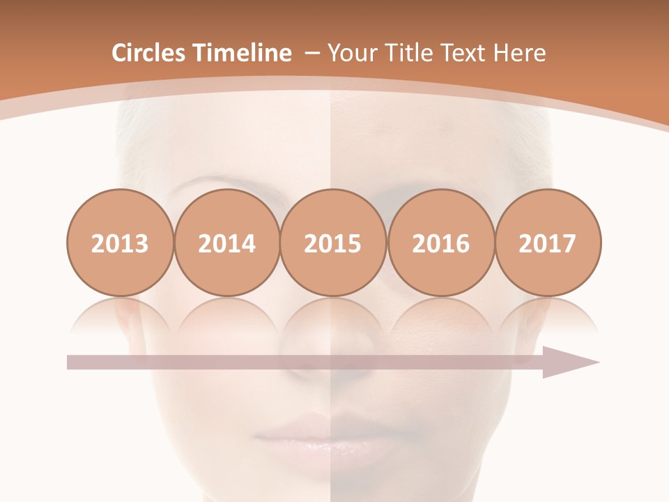 Skincare Person Y PowerPoint Template