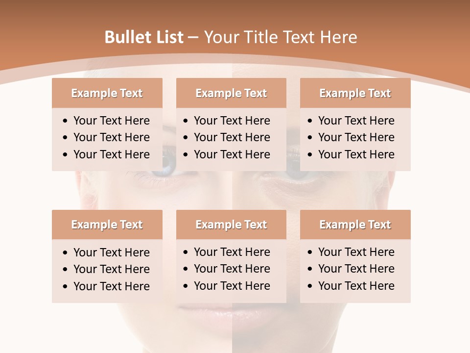 Skincare Person Y PowerPoint Template