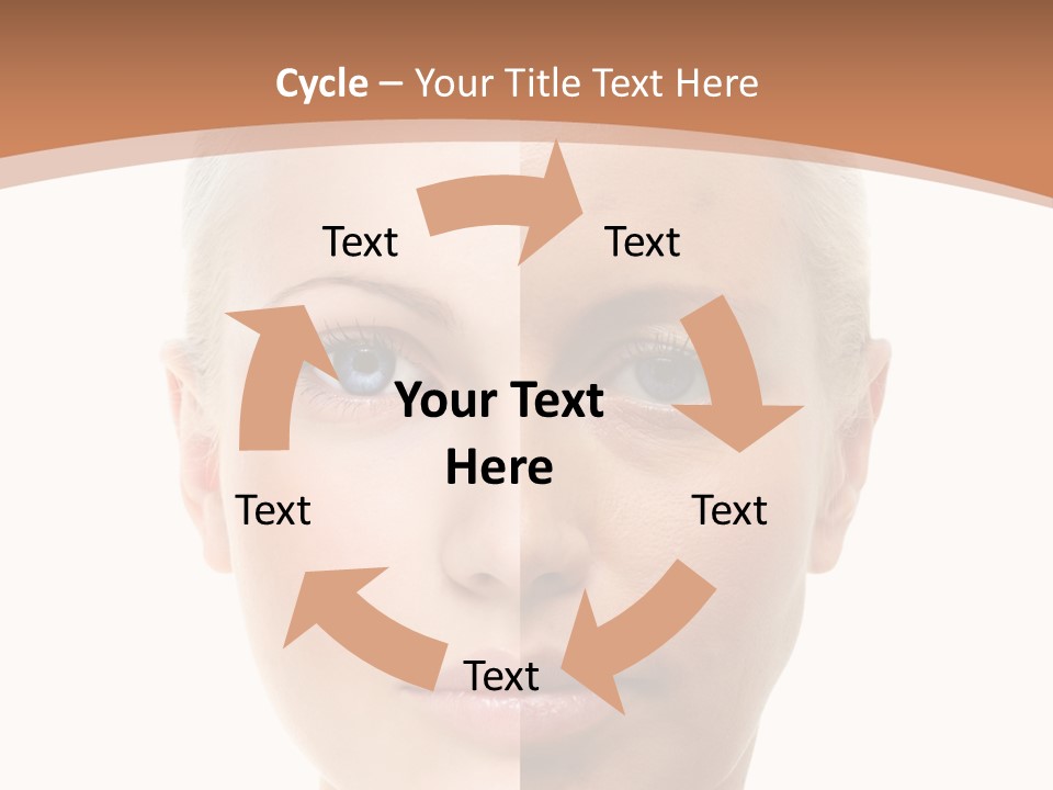 Skincare Person Y PowerPoint Template