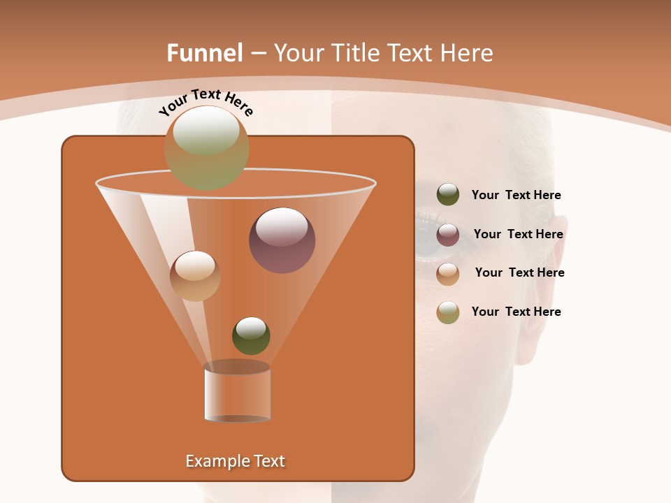 Skincare Person Y PowerPoint Template