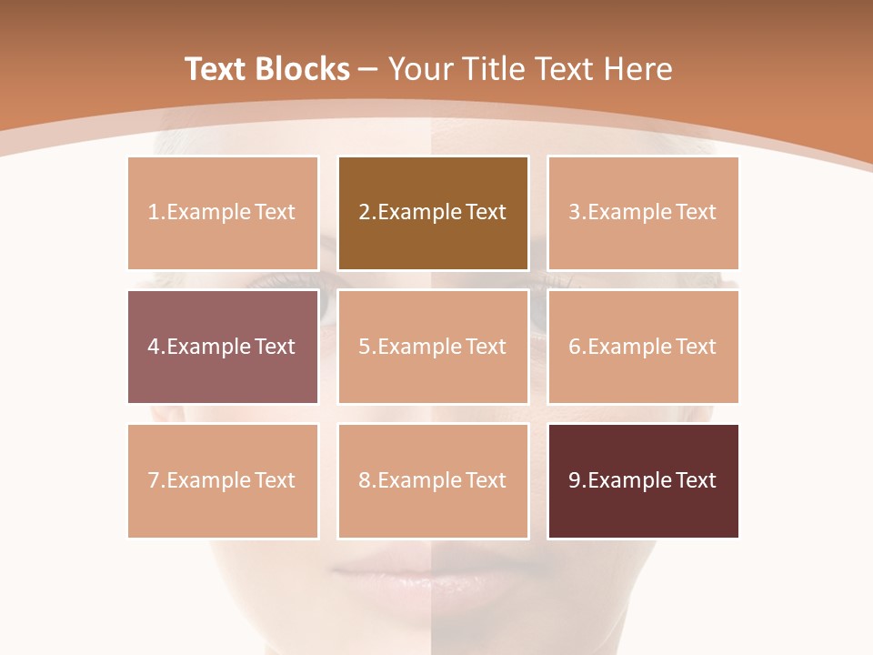 Skincare Person Y PowerPoint Template