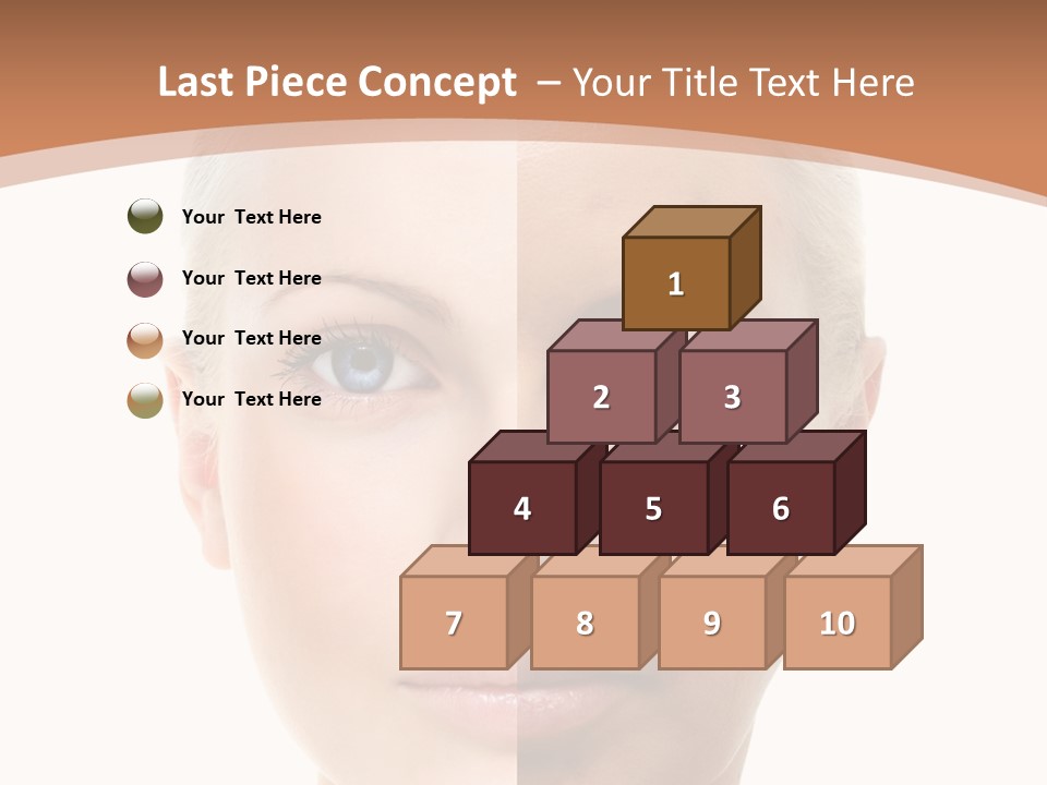 Skincare Person Y PowerPoint Template