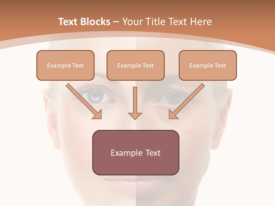 Skincare Person Y PowerPoint Template