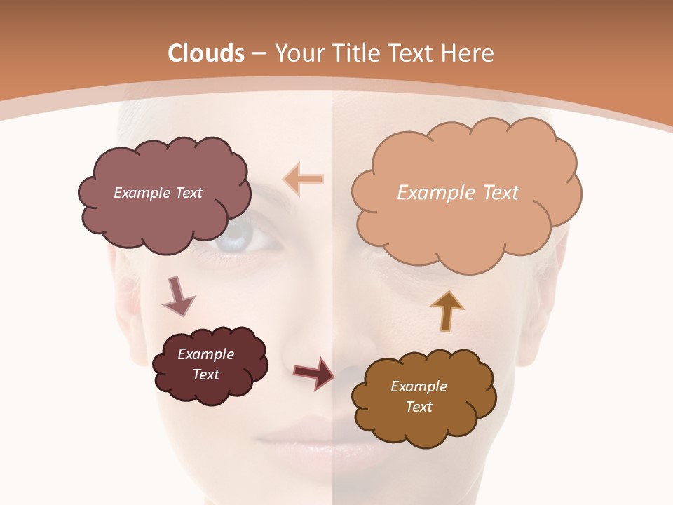 Skincare Person Y PowerPoint Template