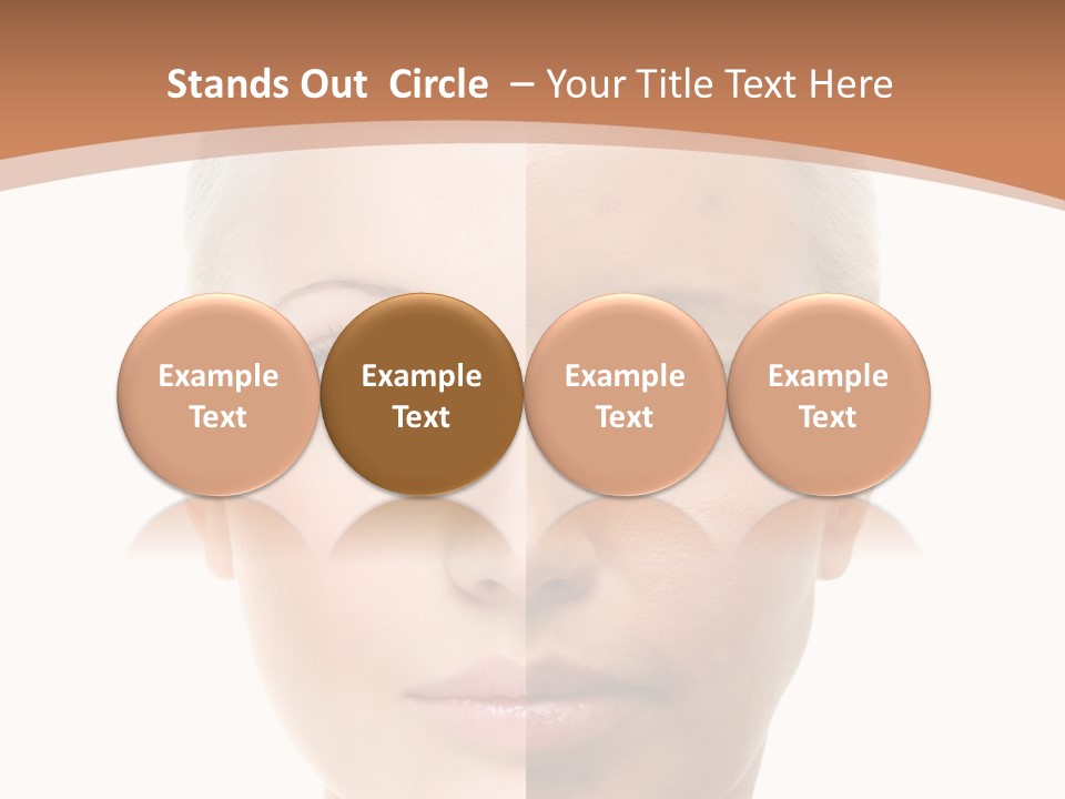 Skincare Person Y PowerPoint Template