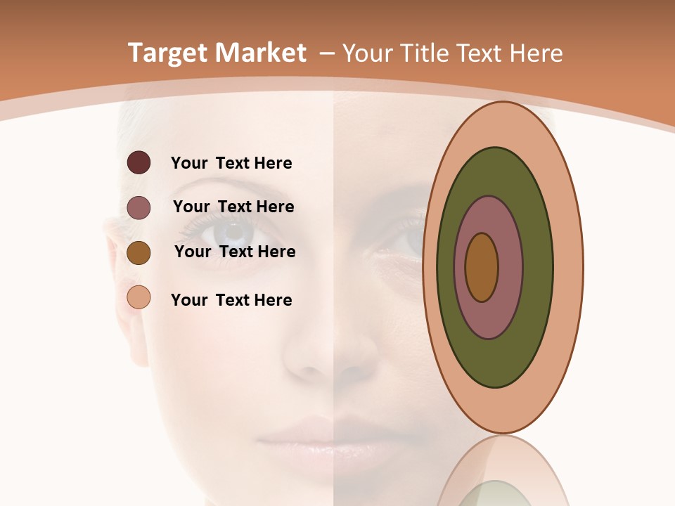 Skincare Person Y PowerPoint Template