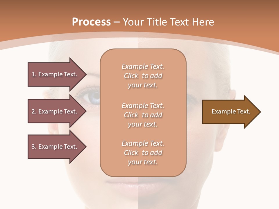 Skincare Person Y PowerPoint Template