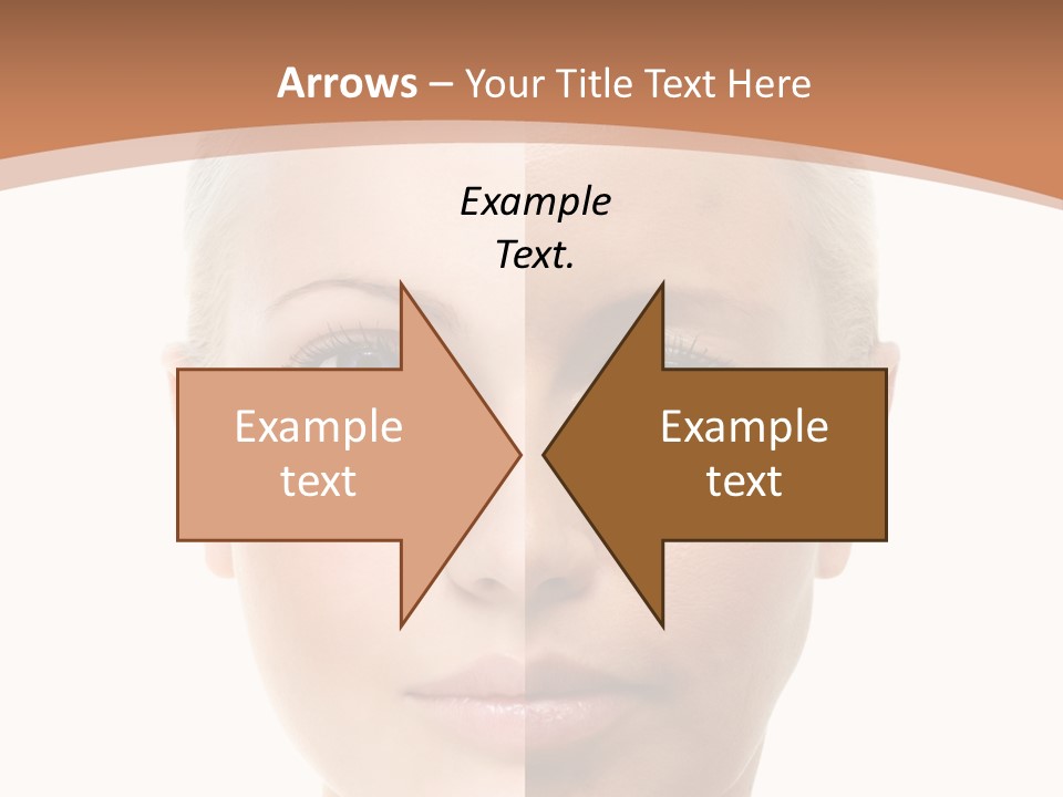 Skincare Person Y PowerPoint Template