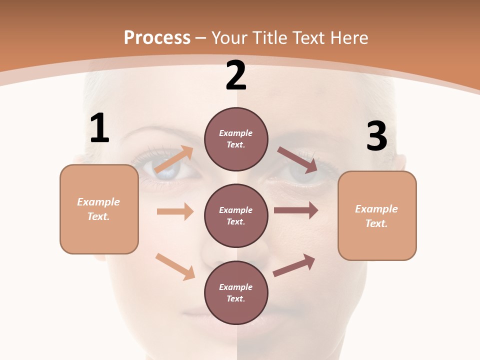 Skincare Person Y PowerPoint Template