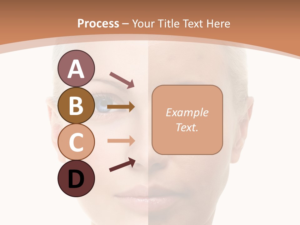 Skincare Person Y PowerPoint Template