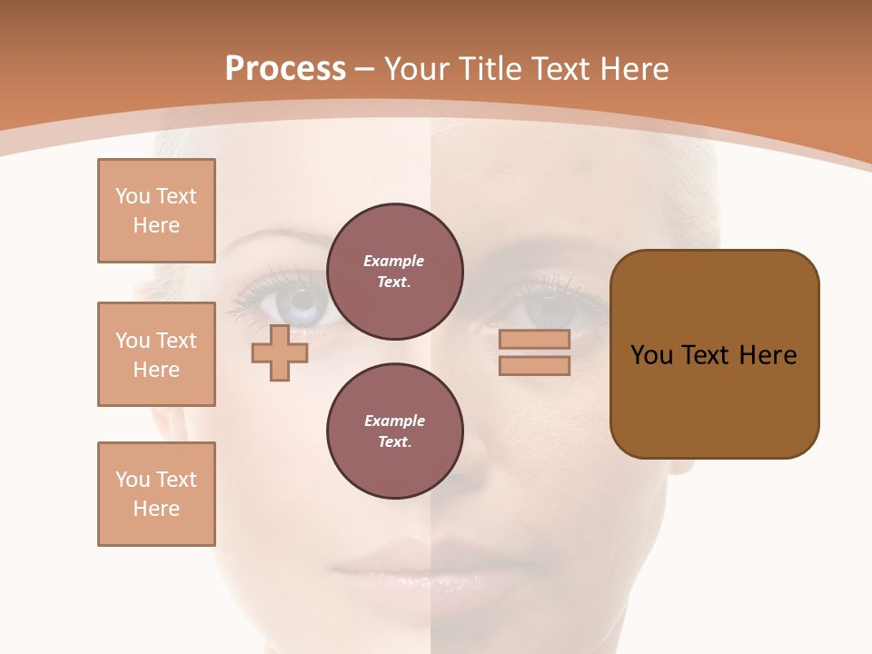 Skincare Person Y PowerPoint Template