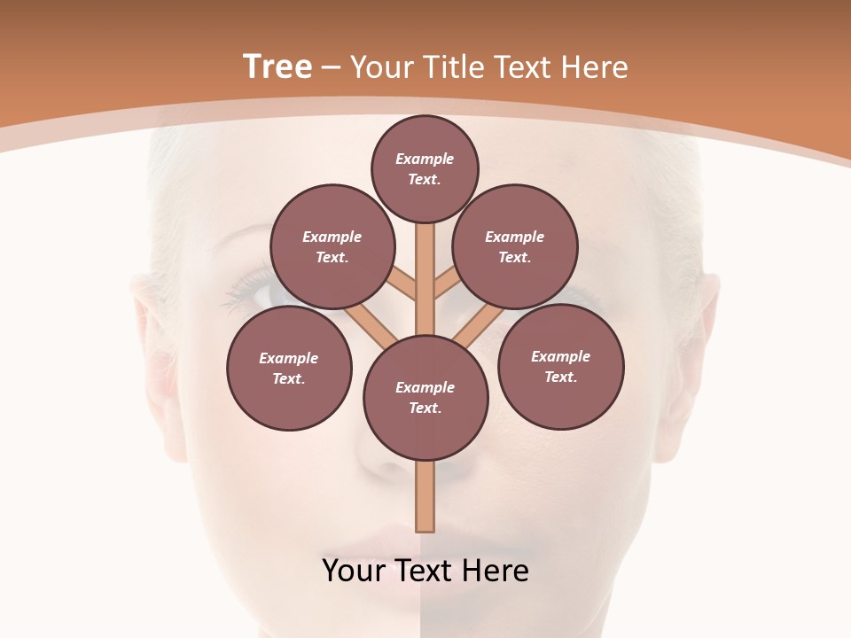 Skincare Person Y PowerPoint Template