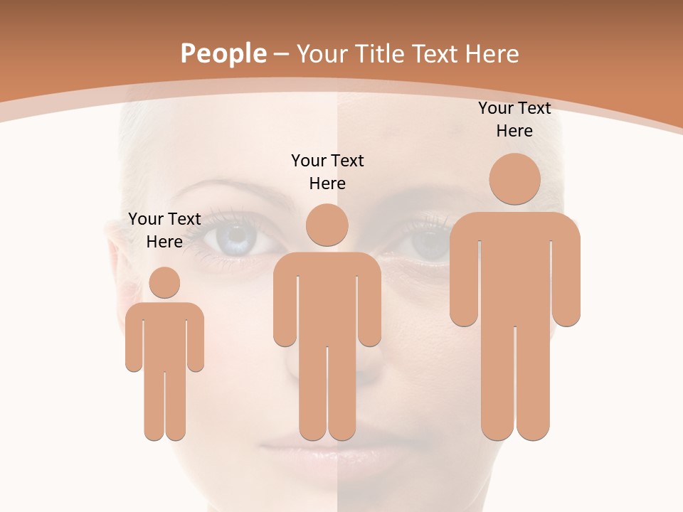 Skincare Person Y PowerPoint Template