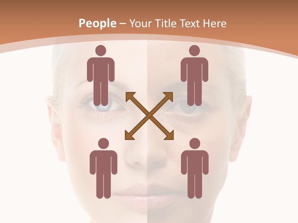 Skincare Person Y PowerPoint Template