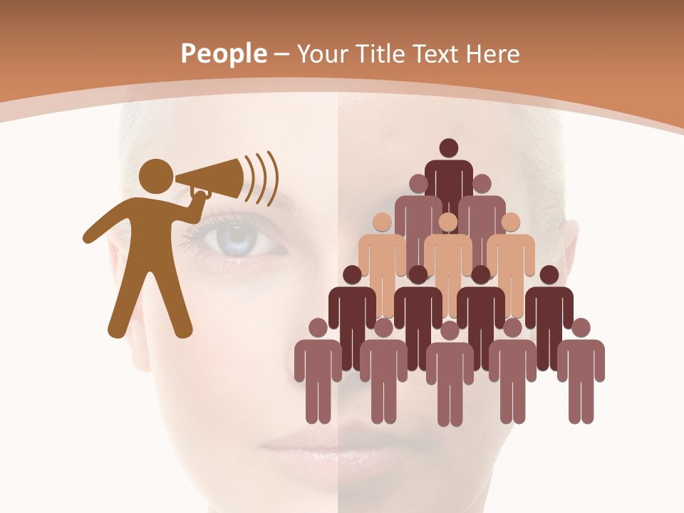 Skincare Person Y PowerPoint Template