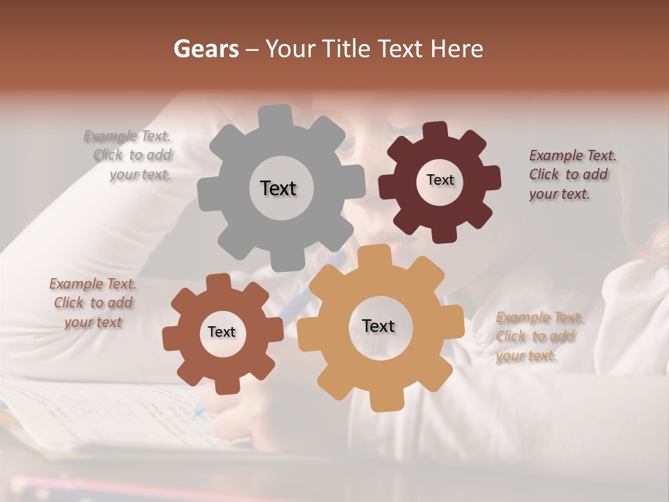 Years Horizontal Homework PowerPoint Template