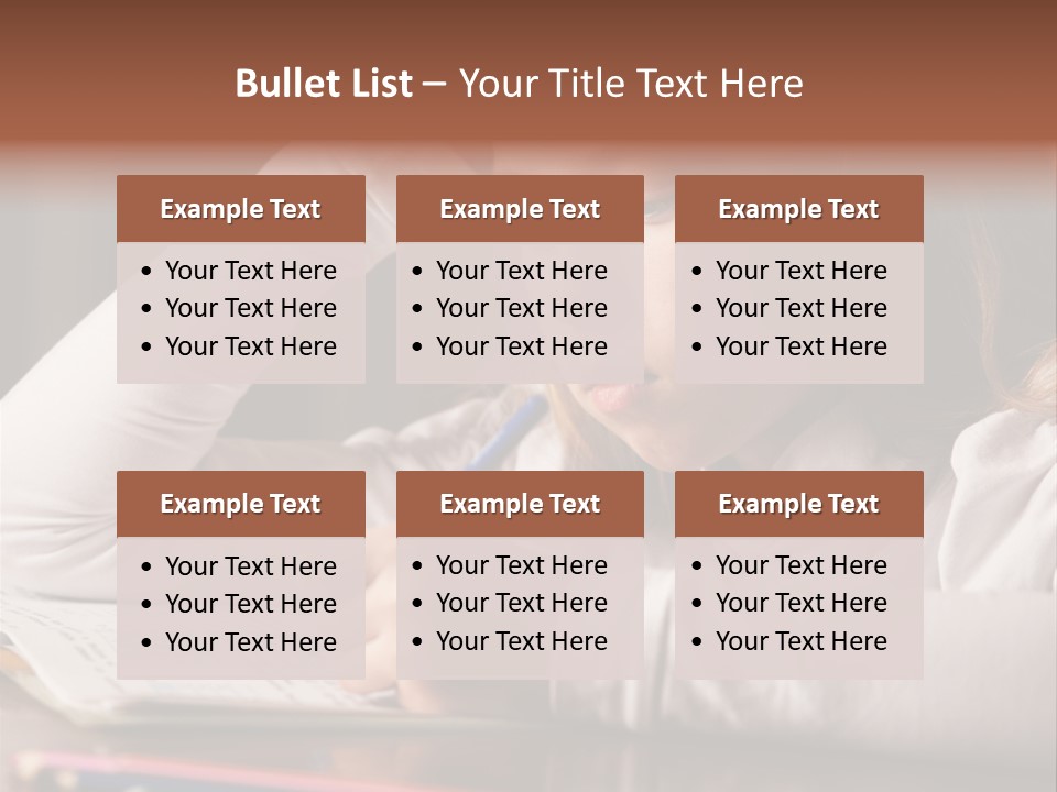 Years Horizontal Homework PowerPoint Template