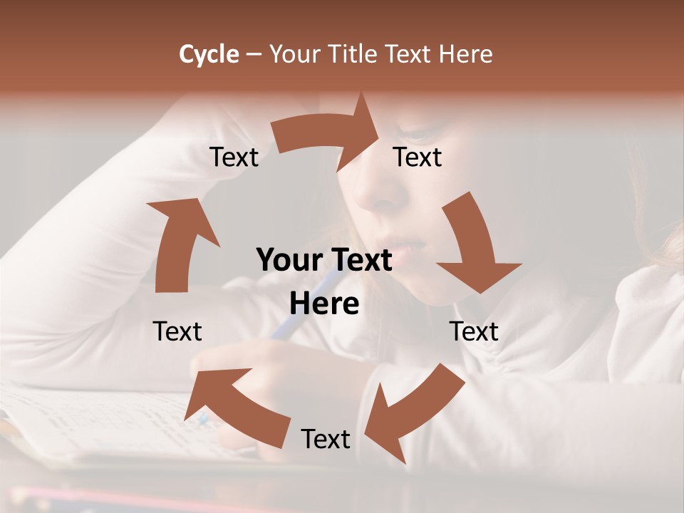 Years Horizontal Homework PowerPoint Template