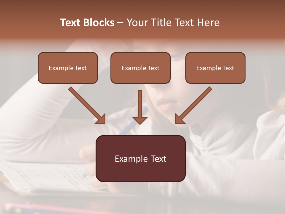Years Horizontal Homework PowerPoint Template