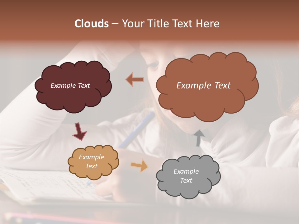 Years Horizontal Homework PowerPoint Template