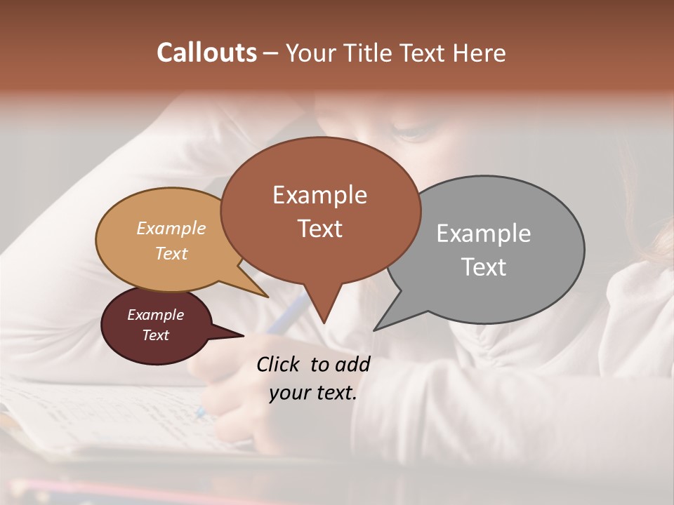 Years Horizontal Homework PowerPoint Template
