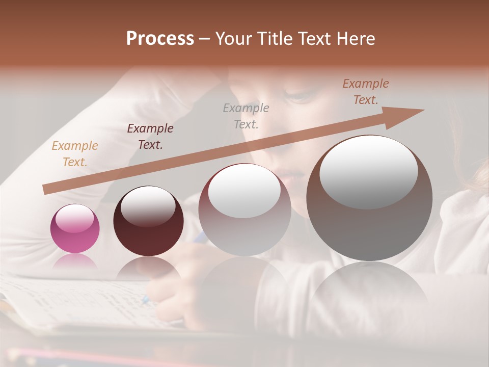 Years Horizontal Homework PowerPoint Template