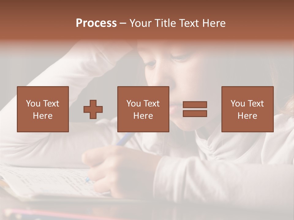 Years Horizontal Homework PowerPoint Template