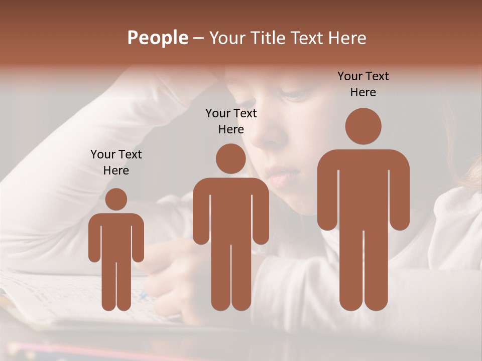 Years Horizontal Homework PowerPoint Template