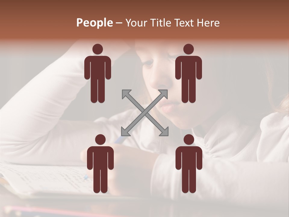 Years Horizontal Homework PowerPoint Template