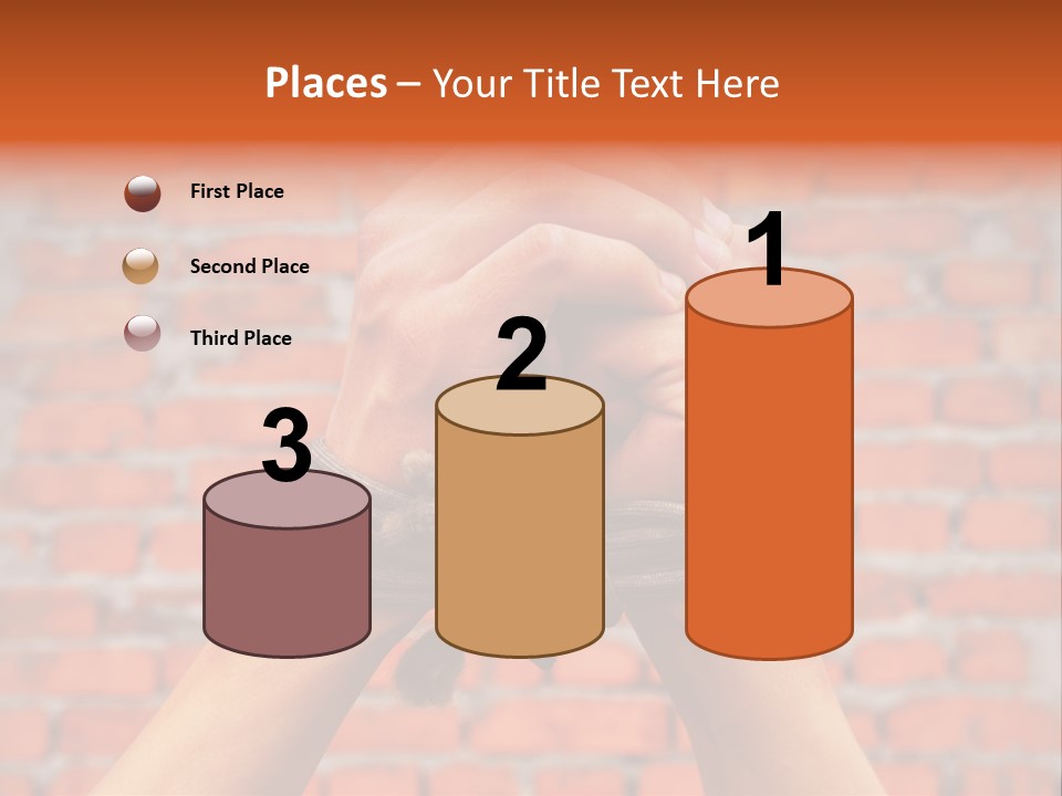 Depression Man Slave PowerPoint Template