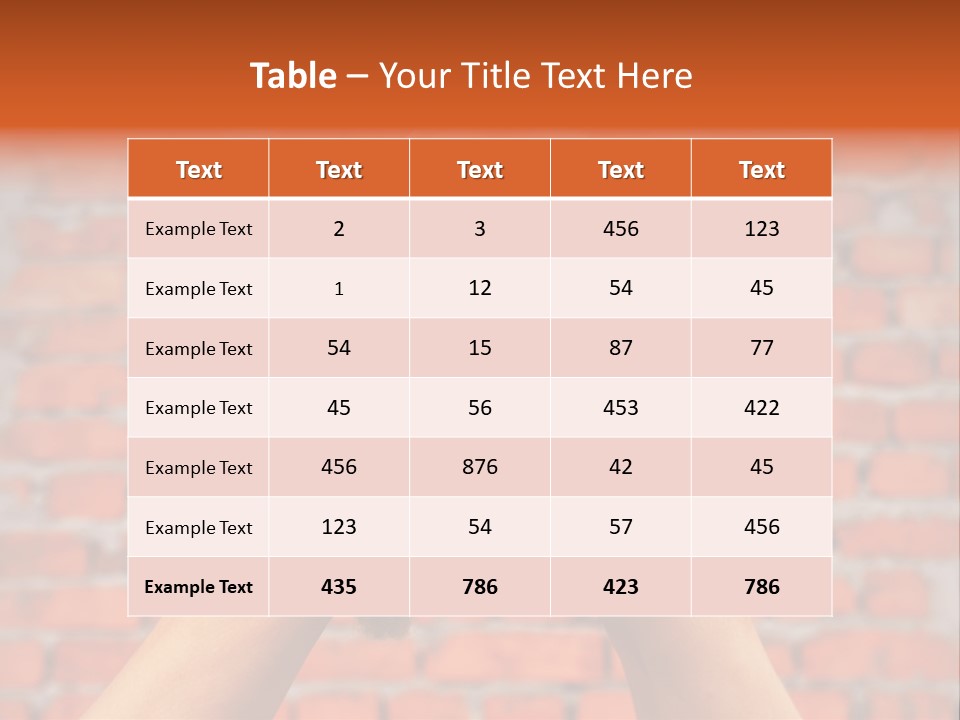 Depression Man Slave PowerPoint Template