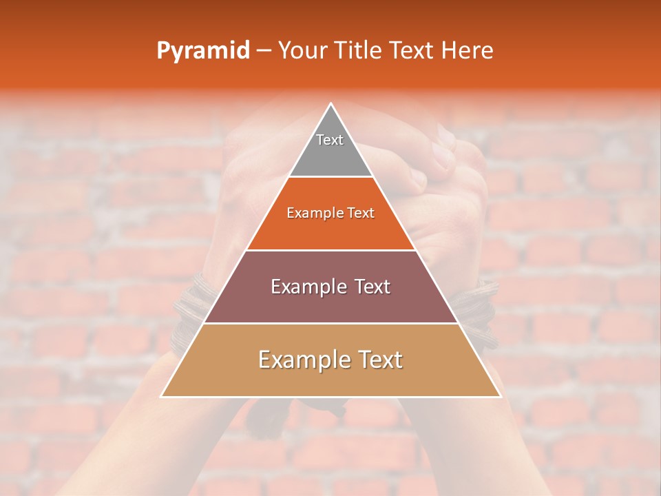 Depression Man Slave PowerPoint Template