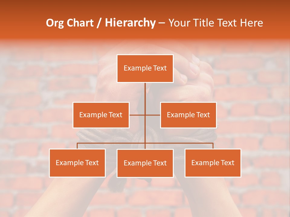 Depression Man Slave PowerPoint Template