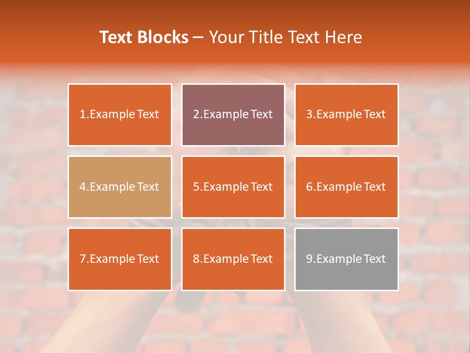 Depression Man Slave PowerPoint Template
